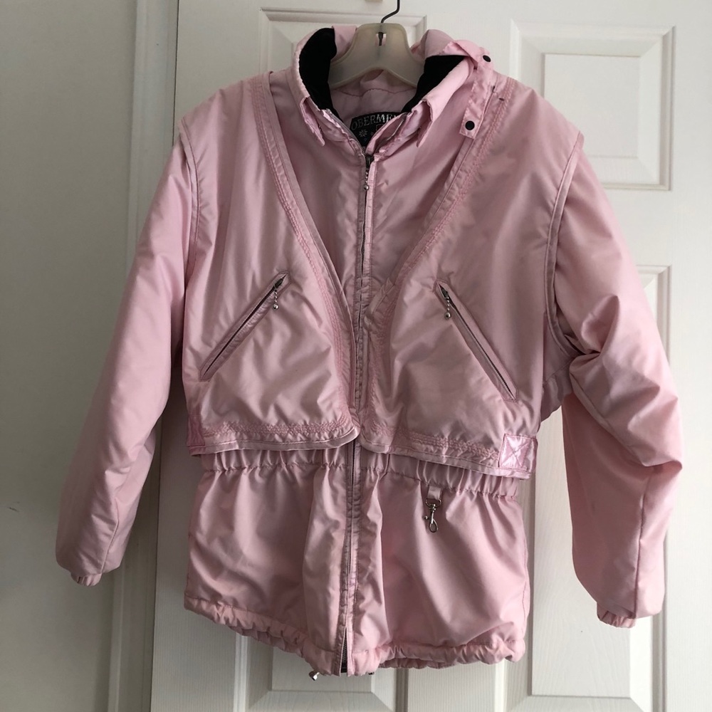 Obermeyer Ski Jacket, Girls size 16, (Wm S), Pink